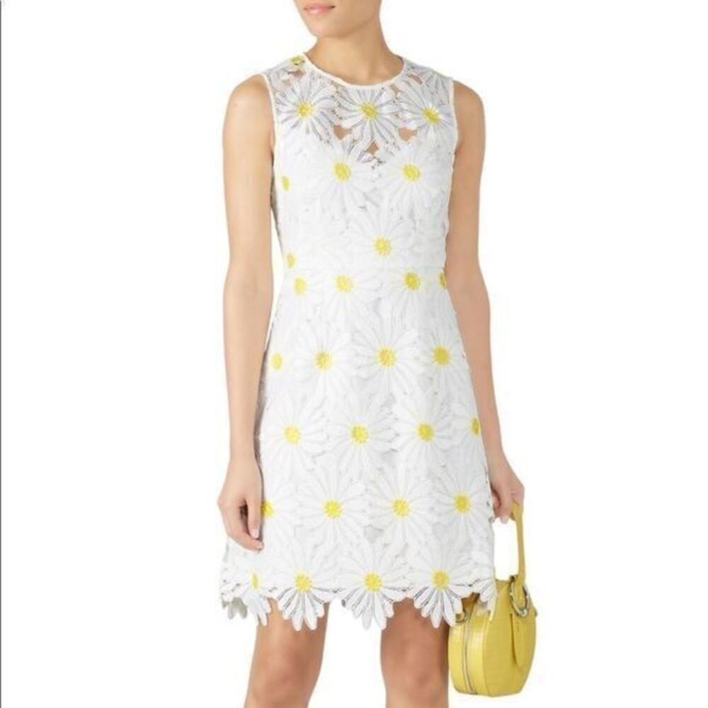 Hutch daisy callie sheath white lace midi dress